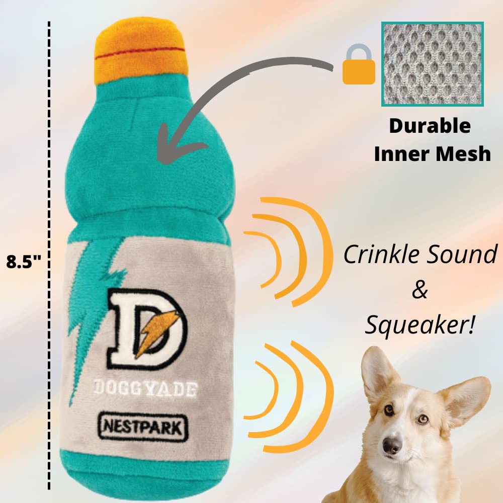 Doggyade - Funny Dog Toys for Fitness & Workout | Cute Parody Pet Toy for Dogs | Perfect for Playtime, Training & Exercise