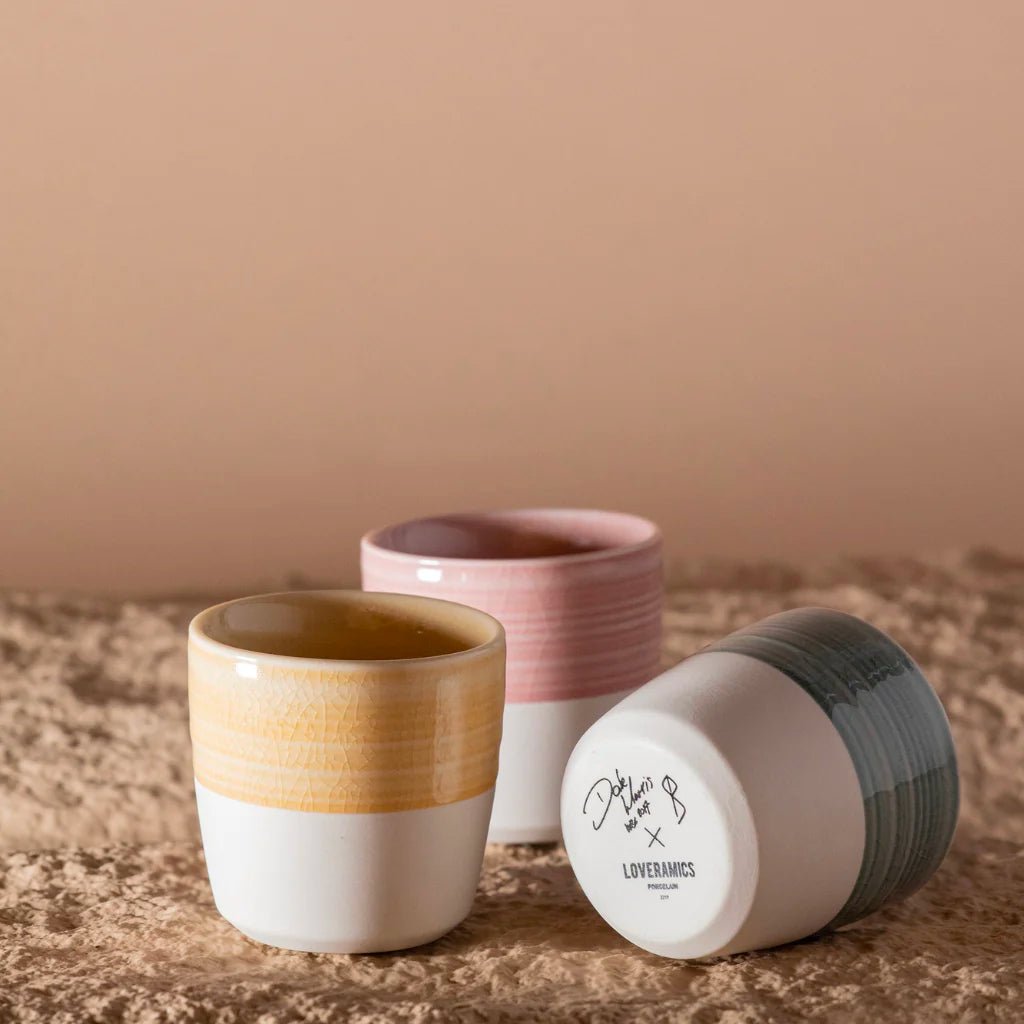 Loveramics Dale Harris 80ml Espresso Cup - Premium Ceramic Coffee Cup for Home, Cafe & Restaurant Use - Perfect for Espresso, Cappuccino & Latte