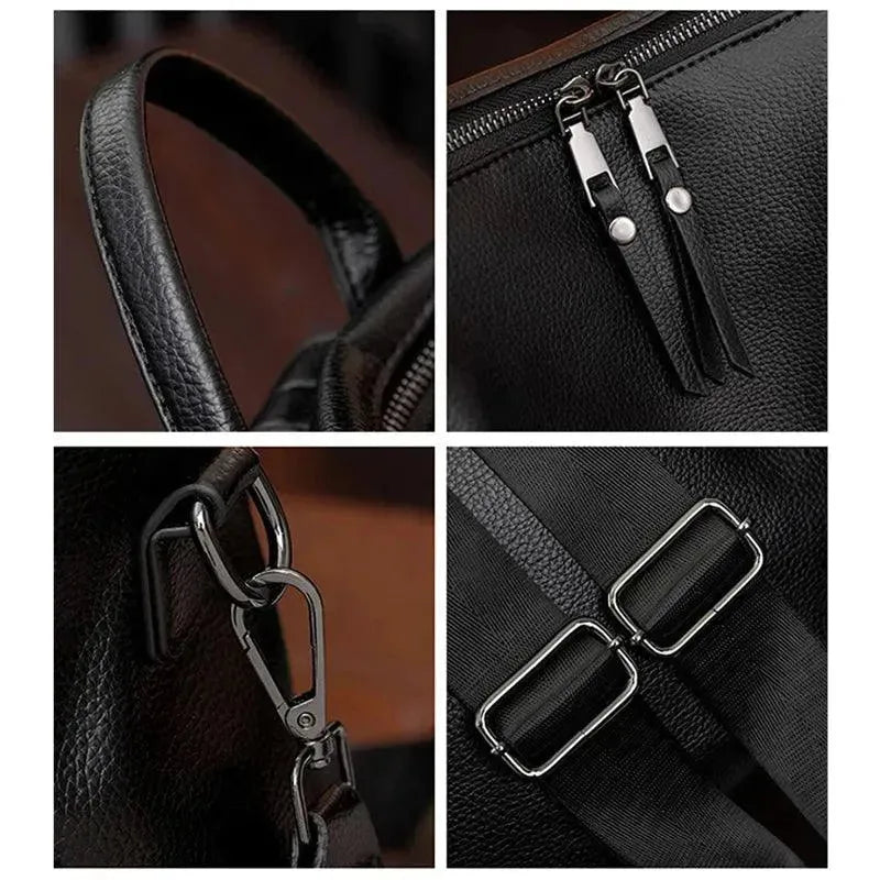 Genuine Leather Women's Backpack - Stylish & Durable Laptop Bag for Work, Travel & College | Perfect for Professionals & Students
