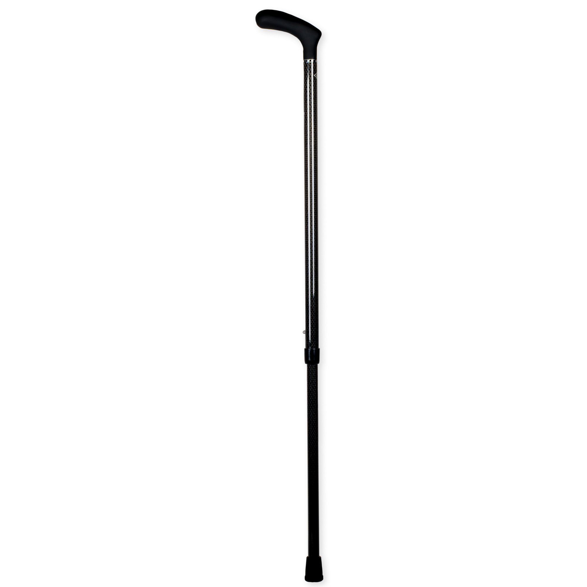 Premium Adjustable Carbon Fiber Walking Cane for Men - Lightweight Ergonomic Support for Hiking, Travel & Daily Mobility