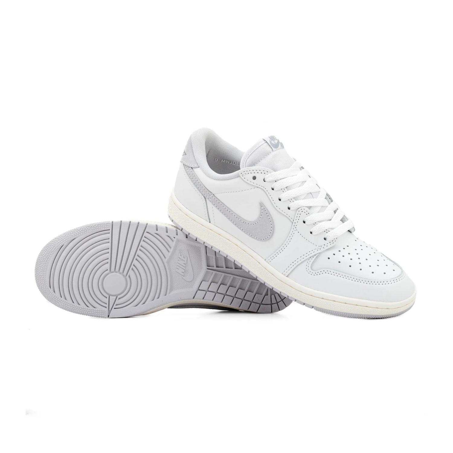 Jordan 1 Retro Low '85 Sneakers - Neutral Grey/Summit White/Light Smoke - Men's Basketball Shoes for Casual Wear & Street Style