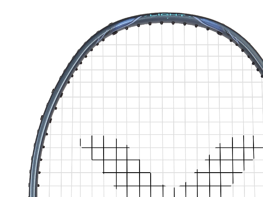 Victor Thruster Hammer Light Extra H Badminton Racket - Lightweight Carbon Fiber Shuttlecock Racket for Professional & Recreational Players - Perfect for Tournaments, Training & Casual Play