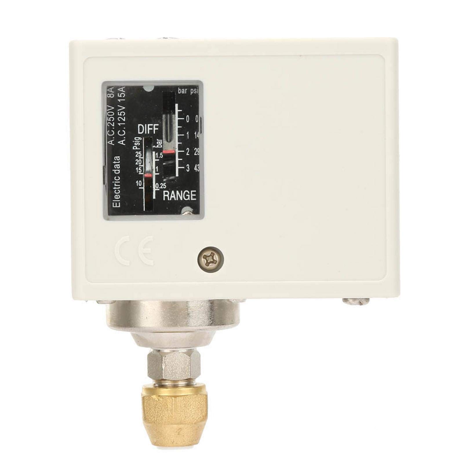 Electronic Pressure Control Switch - Stable & Anti-Corrosion Air Compressor Pump Switch for Refrigeration Equipment | HVAC Systems, Industrial Machinery & Automotive Applications