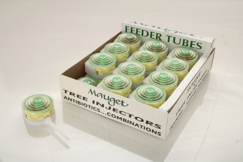 Mauget Inject-A-Min Iron Zinc Tree Fertilizer Injector - Fast-Acting Nutrient Supplement for Trees & Shrubs - Perfect for Landscape Maintenance, Arboriculture & Plant Health Care