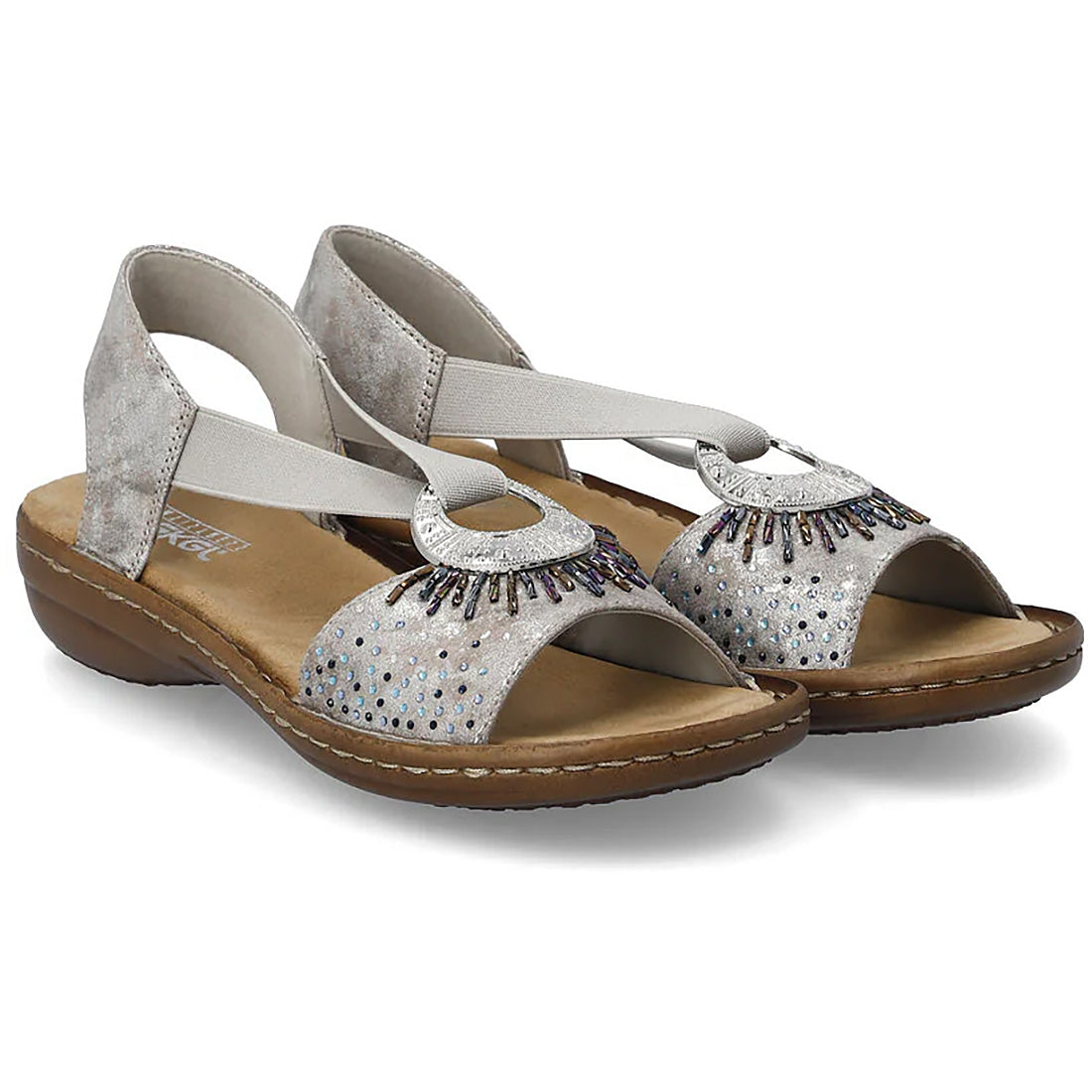 Rieker Regina 60880 Women's Comfortable Slip-On Shoes for Walking, Work & Casual Wear - Lightweight & Stylish Footwear for Everyday Use
