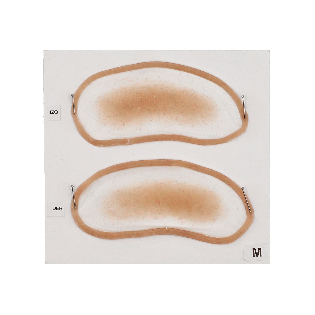 Medium Eyebrow Prosthetic Blender - Natural-Looking Eyebrow Enhancer for Everyday Wear & Cosplay