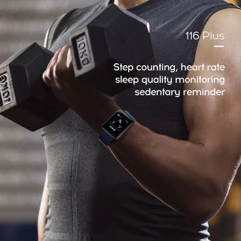 Smart Watch for Men with Blood Pressure Monitor, Waterproof Fitness Tracker for Sports & Outdoor Activities - Perfect for Running, Swimming & Daily Health Tracking