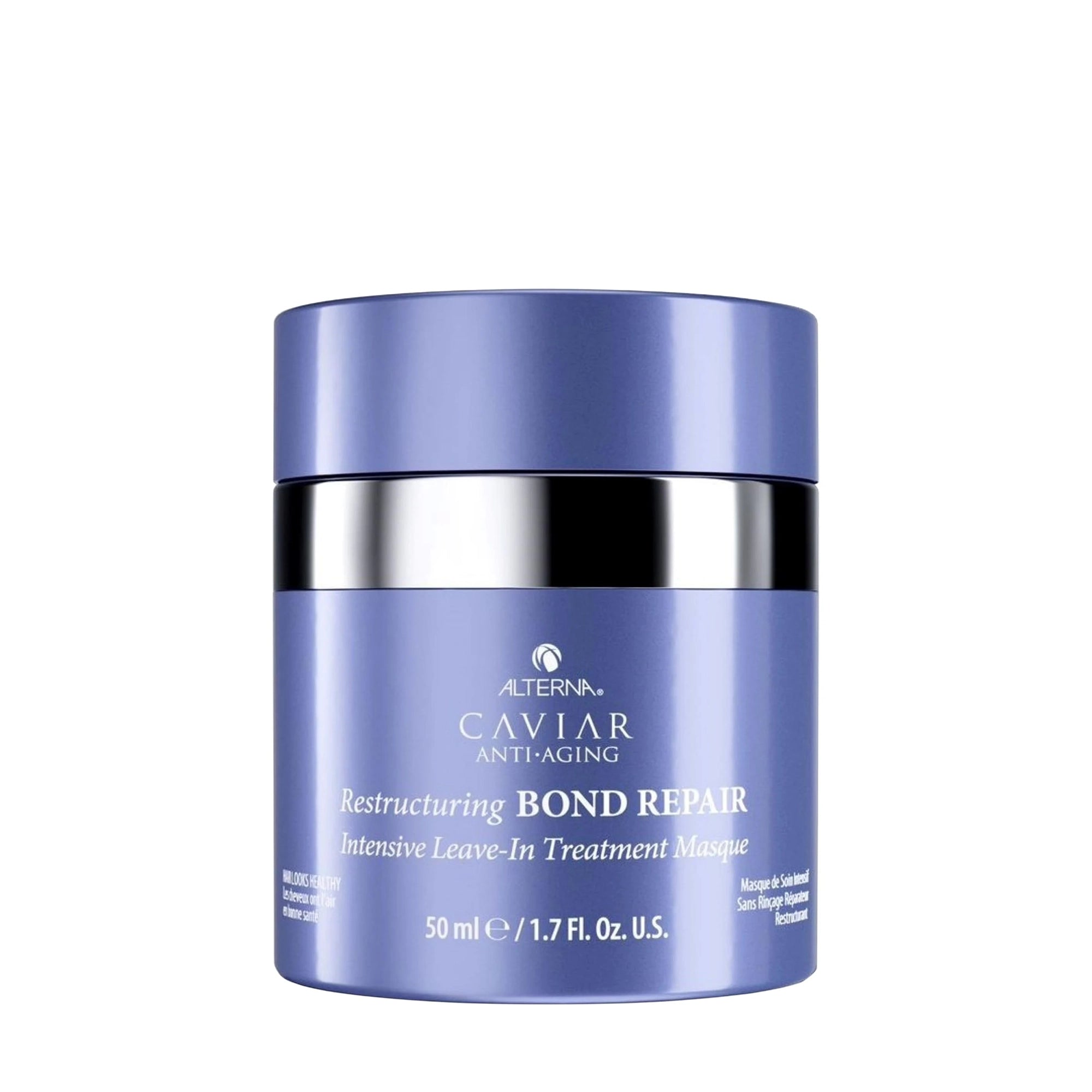 Alterna Caviar Anti-Aging Restructuring Bond Repair Leave-In Treatment - 1.7oz Hair Mask for Damaged Hair | Salon-Quality Repair for Dry, Brittle & Color-Treated Hair | Perfect for Daily Use & Post-Styling Care