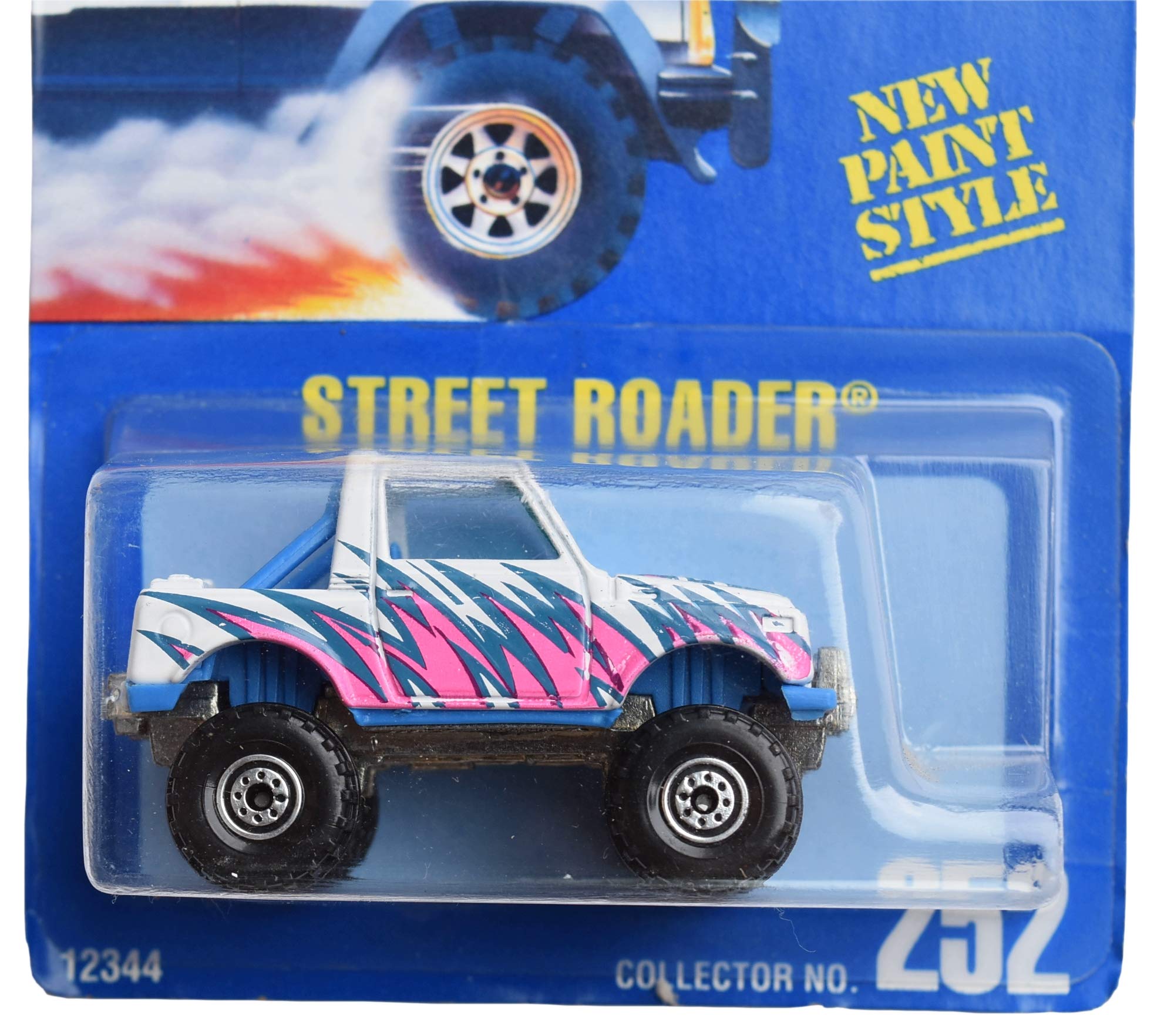 Hot Wheels Street Roader #252 Diecast Car - White with Plain Grill - Collectible Toy for Kids & Adults - Perfect for Play, Display & Gifting