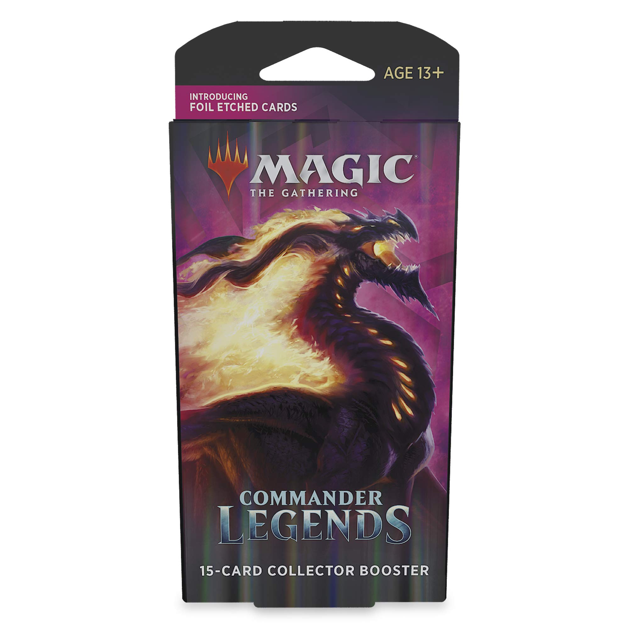 Magic: The Gathering Commander Legends Collector Booster Pack - 15 MTG Cards with 5 Legendary Creatures, 13 Foil Cards & 2 Extended-Art Cards | Perfect for MTG Collectors, Commander Deck Builders & Trading Card Game Enthusiasts
