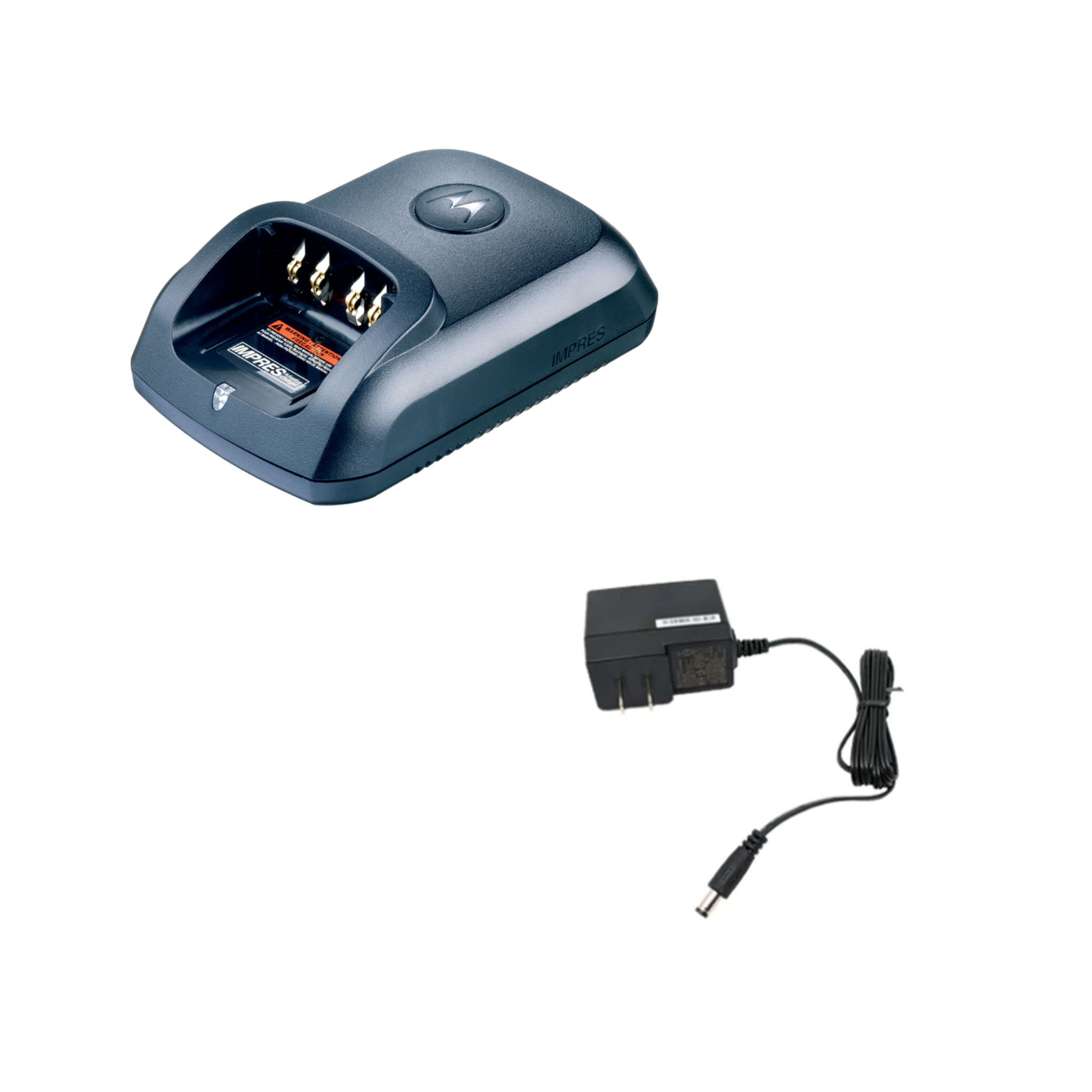 Motorola PMPN4174A Single Unit Charger Kit for XPR DEP DP DGP APX Series - Fast Charging Solution for Two-Way Radios in Security, Construction & Emergency Services