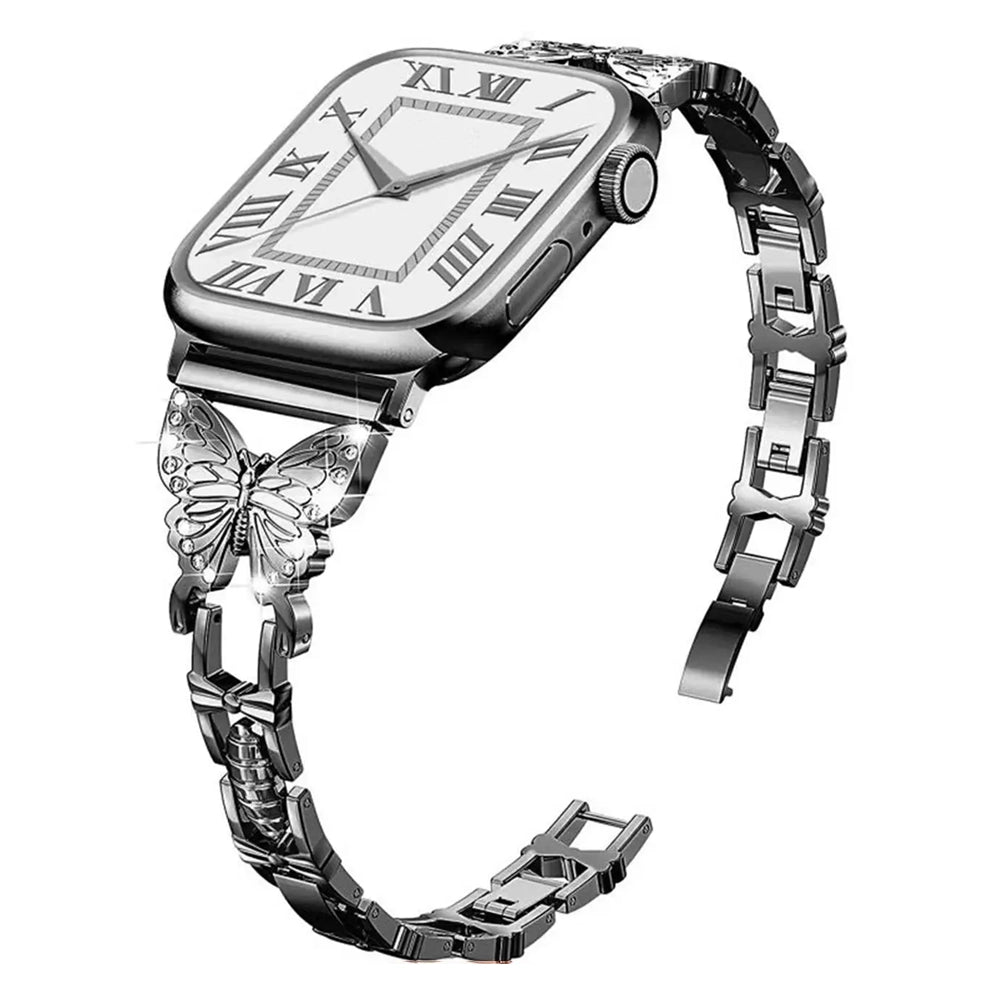 Luxury MajesticLuxe Wing Apple Watch Band for Women - Elegant & Stylish Replacement Strap for Workouts, Office & Everyday Wear