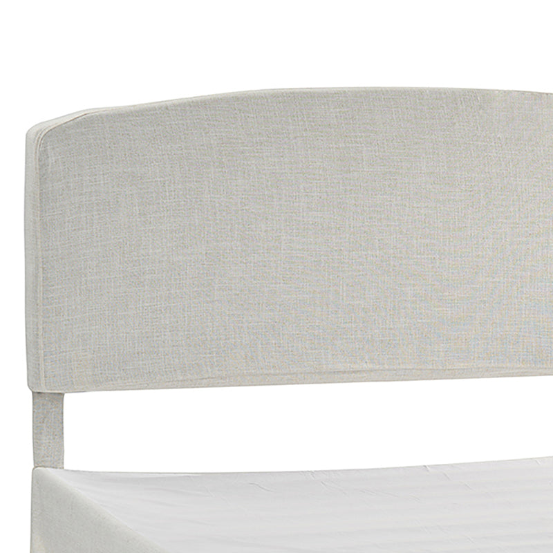 Amadeus Upholstered Platform Bed with Removable Washable Slipcover - Queen Size Bed Frame for Modern Bedroom Decor | Perfect for Master Bedroom, Guest Room & Apartment Sleeping