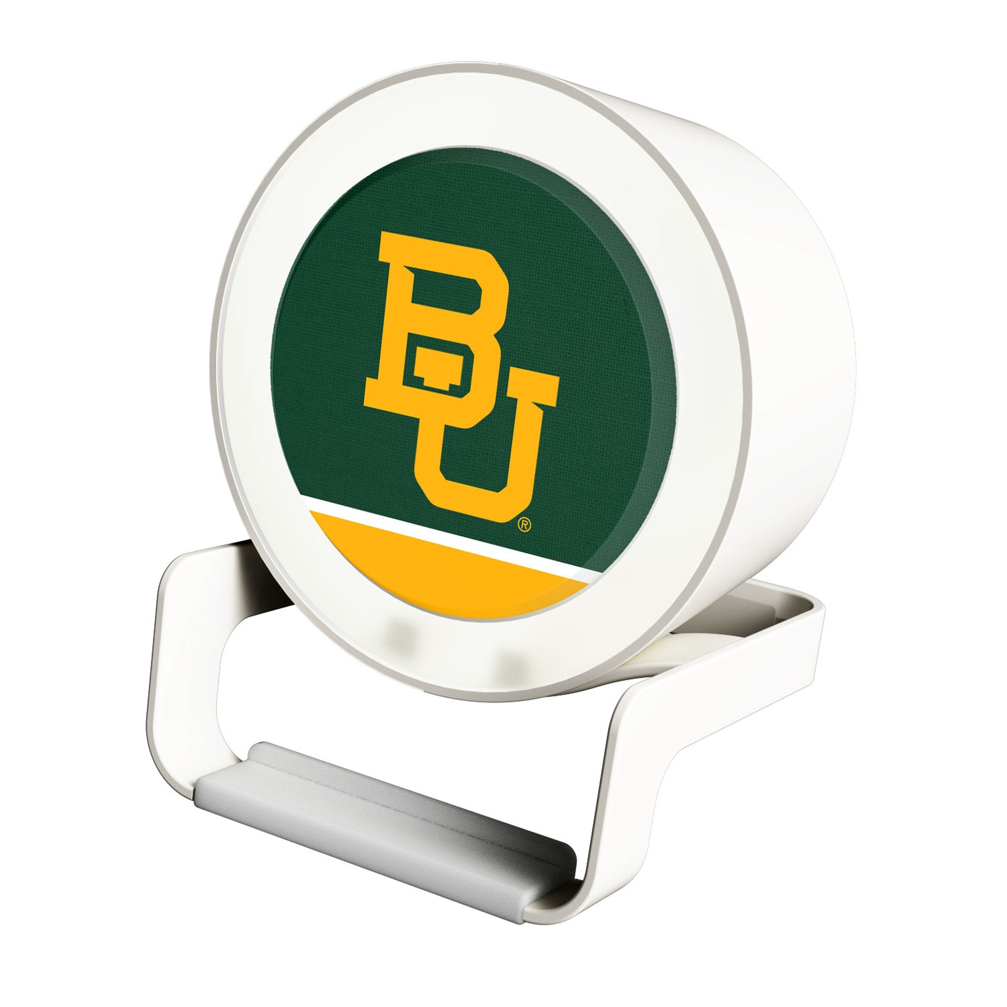 Baylor University Bears Endzone Solid Night Light with USB Charger & Bluetooth Speaker - Perfect for Dorms, Bedrooms, and Game Day Decor