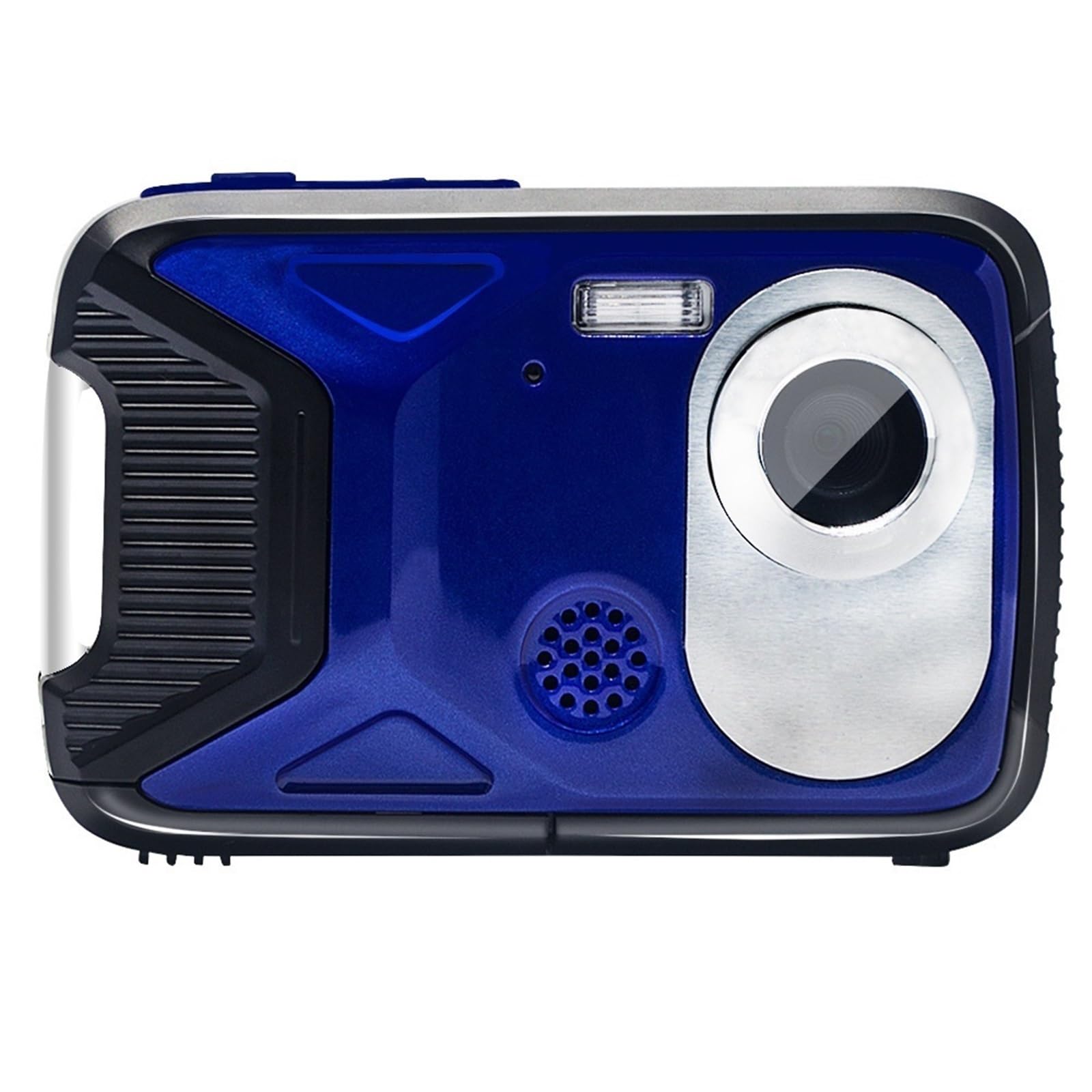 MZZYG 1080P HD Waterproof Digital Camera - 2.8 Inch Screen Underwater Video Camera for Diving, Snorkeling & Outdoor Adventures (Blue) | Perfect for Travel, Beach Trips & Action Sports Recording