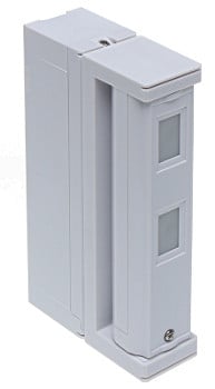 JA 157P Wireless Dual Zone Outdoor Motion Detector - Curtain Sensor for Home Security, Garden & Driveway Protection