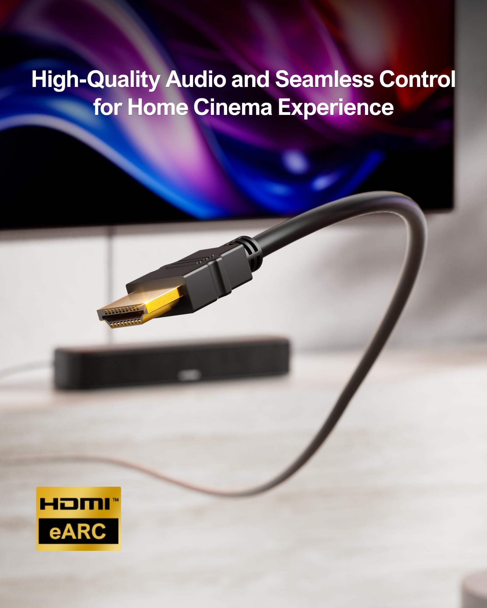 ULTIMEA Aura A50 Pro 5.1ch Dolby Atmos Soundbar with Wireless Subwoofer & Surround Speakers - HDMI eARC/Optical/AUX/BT Connectivity for Home Theater & TV Audio | Perfect for Movie Nights, Gaming & Music Streaming