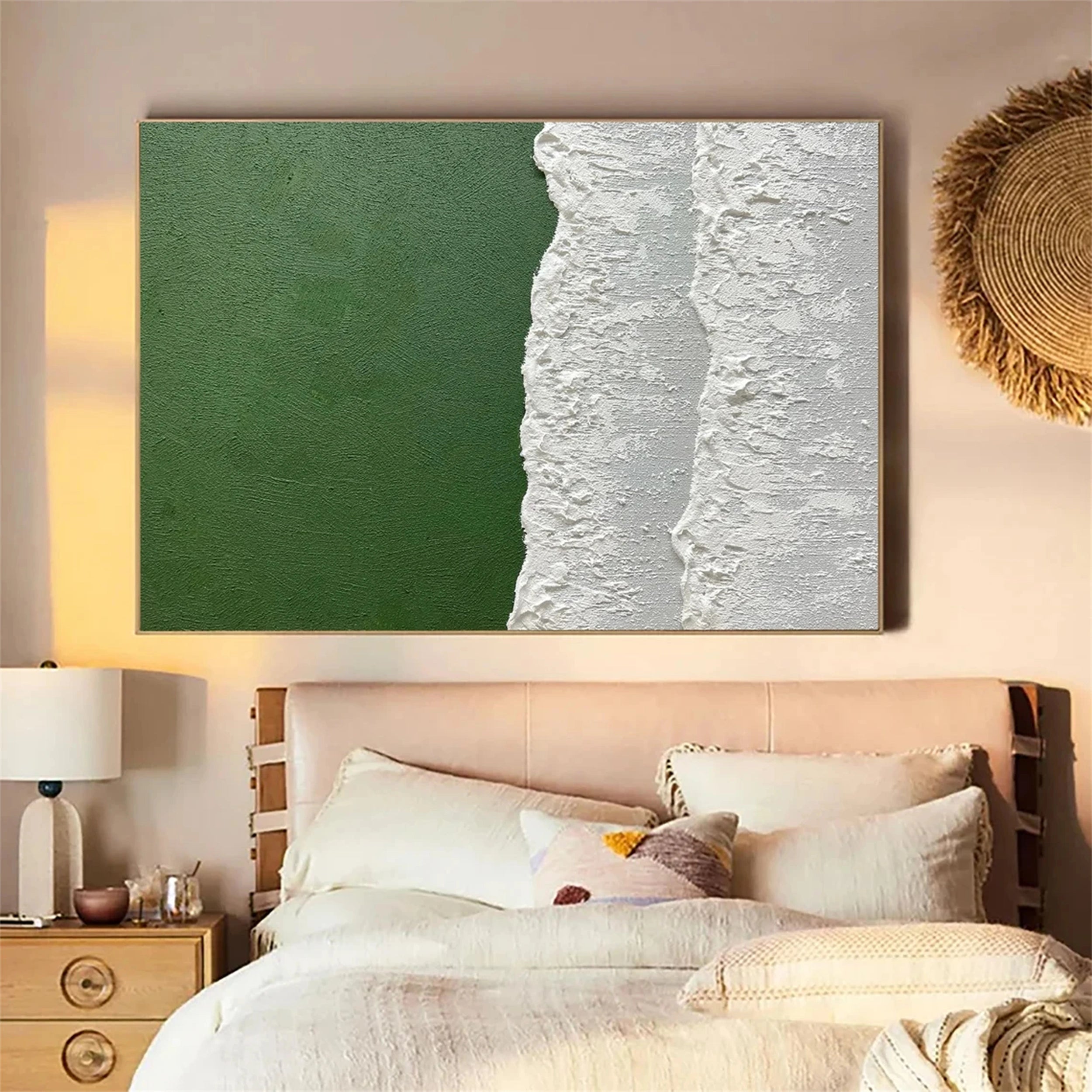 Ocean and Sky Painting #OS 090 - Stunning Seascape Wall Art for Home & Office Decor - Perfect for Living Room, Bedroom, or Beach House