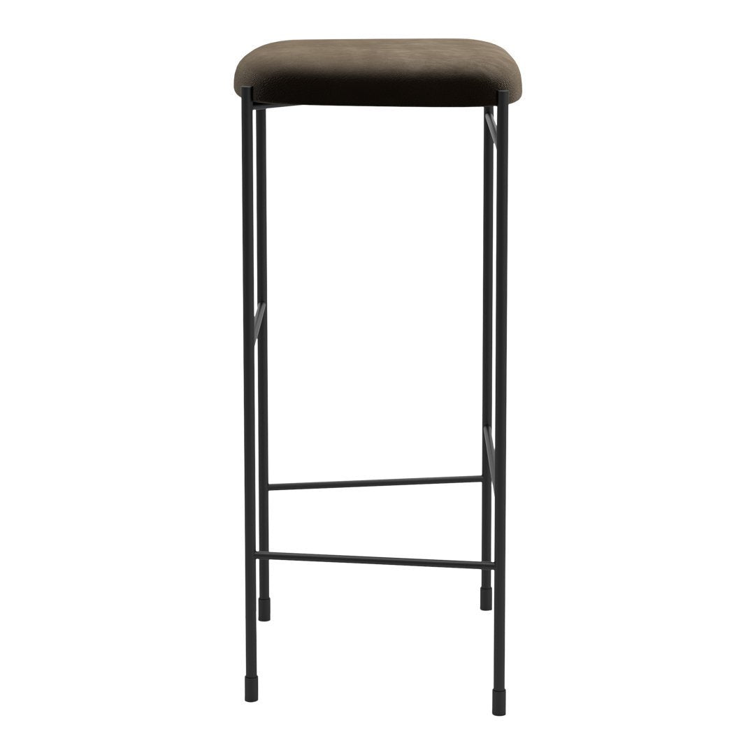 Modern Bar Stools for Kitchen Counter & Home Bar - Adjustable Height Swivel Stools with Backrest - Perfect for Breakfast Nook, Kitchen Island & Entertainment Areas