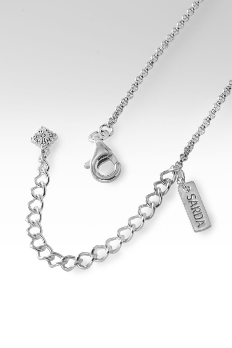 18K Gold & Rhodium Plated Sterling Silver Embrace Freedom Necklace™ - Elegant Pendant for Women, Perfect Gift for Valentine's Day, Anniversary & Special Occasions
