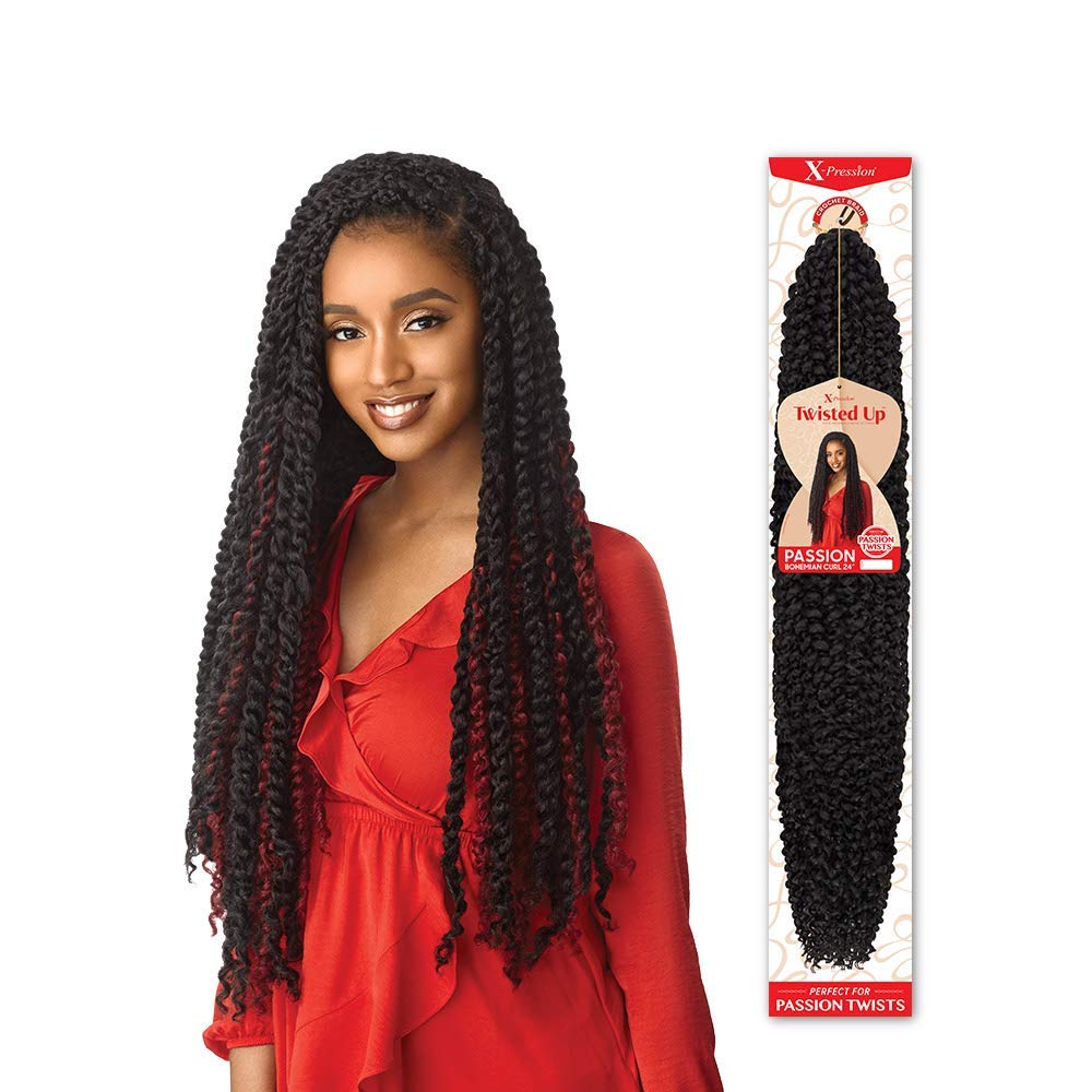 Outre X-Pression Twisted Up Passion Bohemian Curl Crochet Braids 24