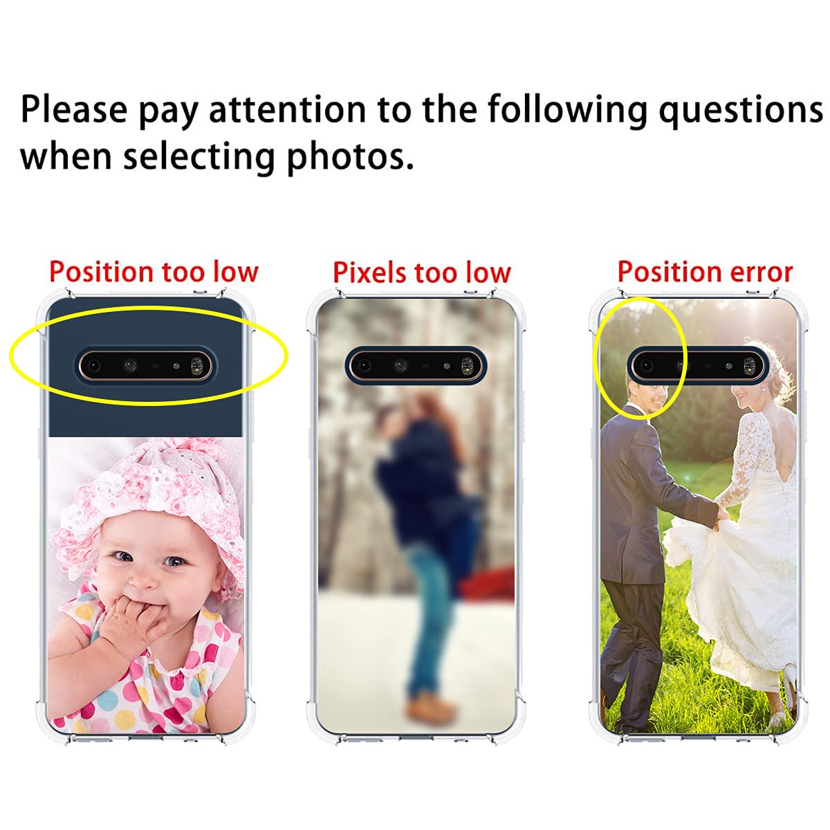 Styletify Custom Photo Case for LG Harmony 4 - Personalized Picture & Text Phone Cover with 4-Corner Airbag Shockproof Protection, Ultra Clear Soft Candy Case - Perfect for Everyday Use, Travel & Gifts