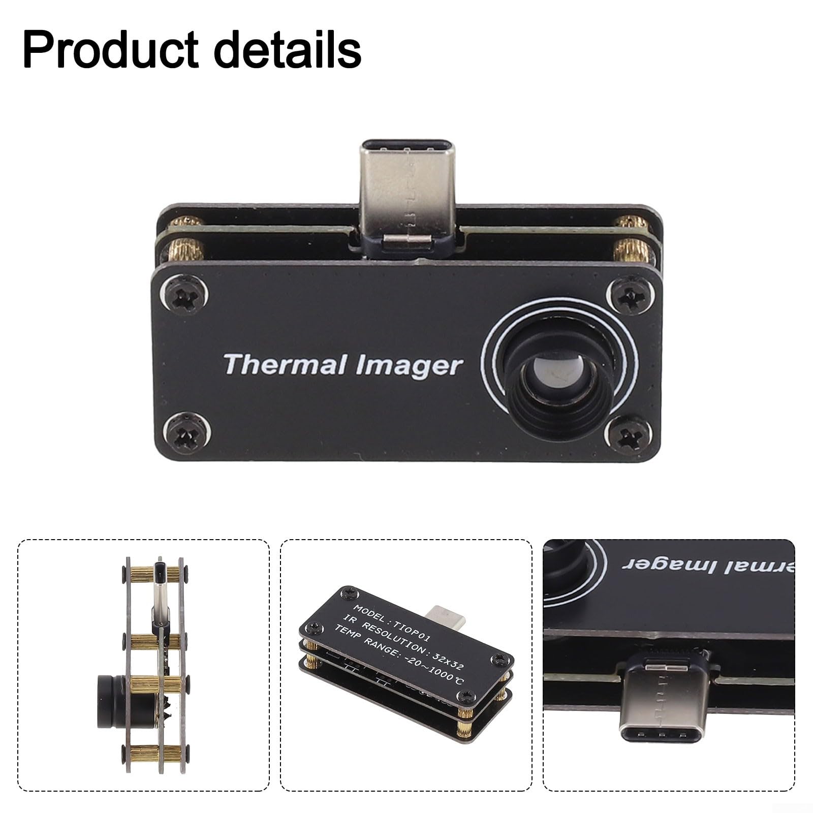 High Resolution Thermal Imaging Camera for Android - Infrared Camera with HD Imaging | Perfect for Home Inspection, Electrical Maintenance & Outdoor Adventures