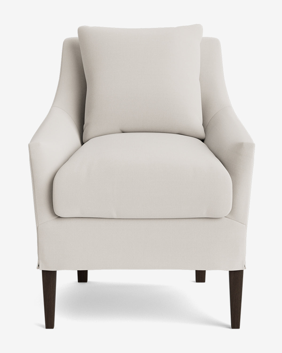 Sascha Slipcover Dining Chair - Washable Upholstered Seat Cover - Modern Farmhouse Style for Kitchen, Dining Room & Office - Comfortable & Stylish Home Decor