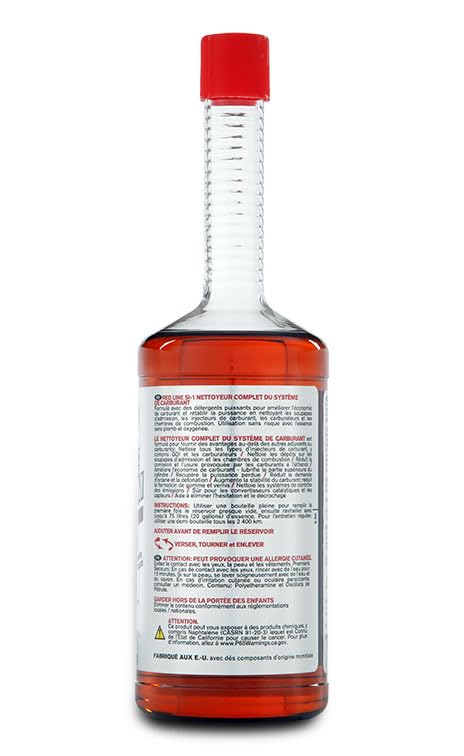 Red Line 60103 SI-1 Complete Fuel System Cleaner - 15 oz Bottle | Removes Deposits & Improves Performance | Ideal for Cars, Trucks & Motorcycles