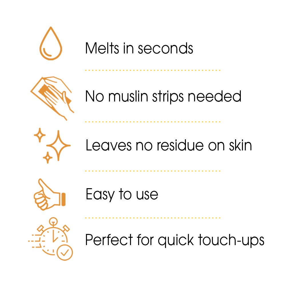 GiGi Microwave Tweezeless Wax Kit - Sensitive Skin Hair Removal, Non-Strip Waxing for Painless Bikini & Facial Hair - 2 Pack - Perfect for At-Home Salon Waxing & Smooth Skin Care