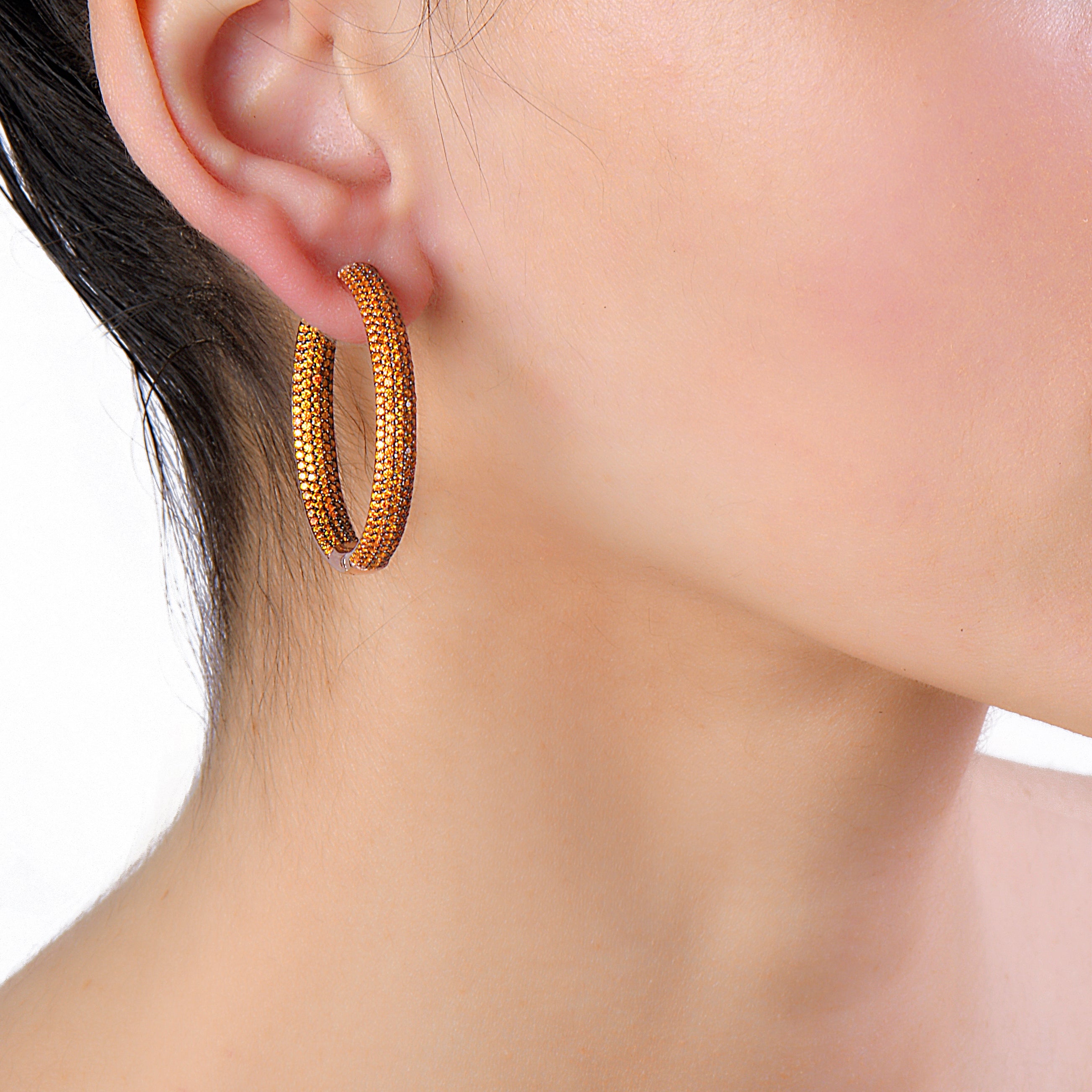 Trendy Tire Hoop Earrings for Women - Fashionable Stainless Steel Jewelry - Perfect for Casual Wear, Parties & Everyday Style