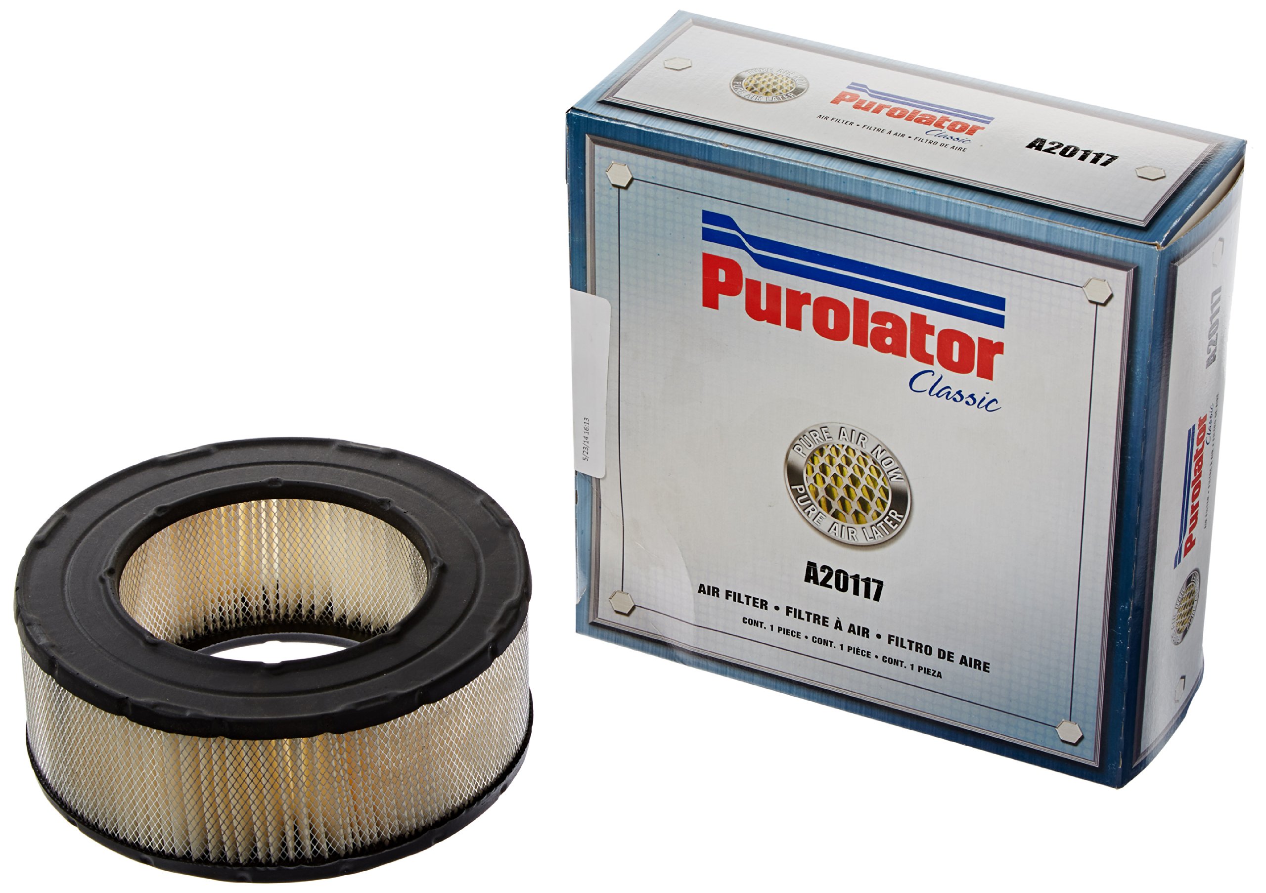 Purolator A20117 Classic Air Filter - High Performance Replacement for Cars & Trucks - Perfect for Engine Protection & Improved Fuel Efficiency