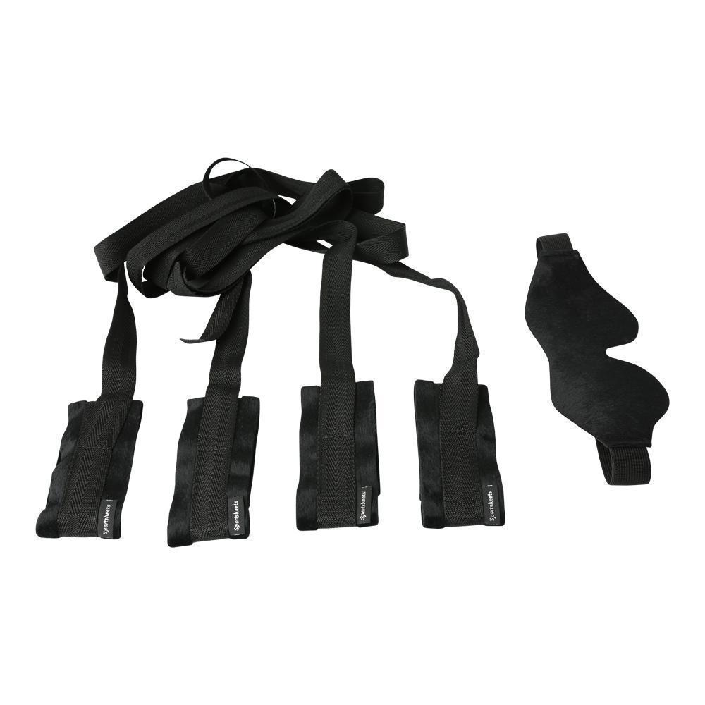 Beginner's Bondage Fantasy Kit - Premium BDSM Starter Set for Couples & Beginners - Perfect for Spicing Up Your Bedroom & Exploring New Sensations