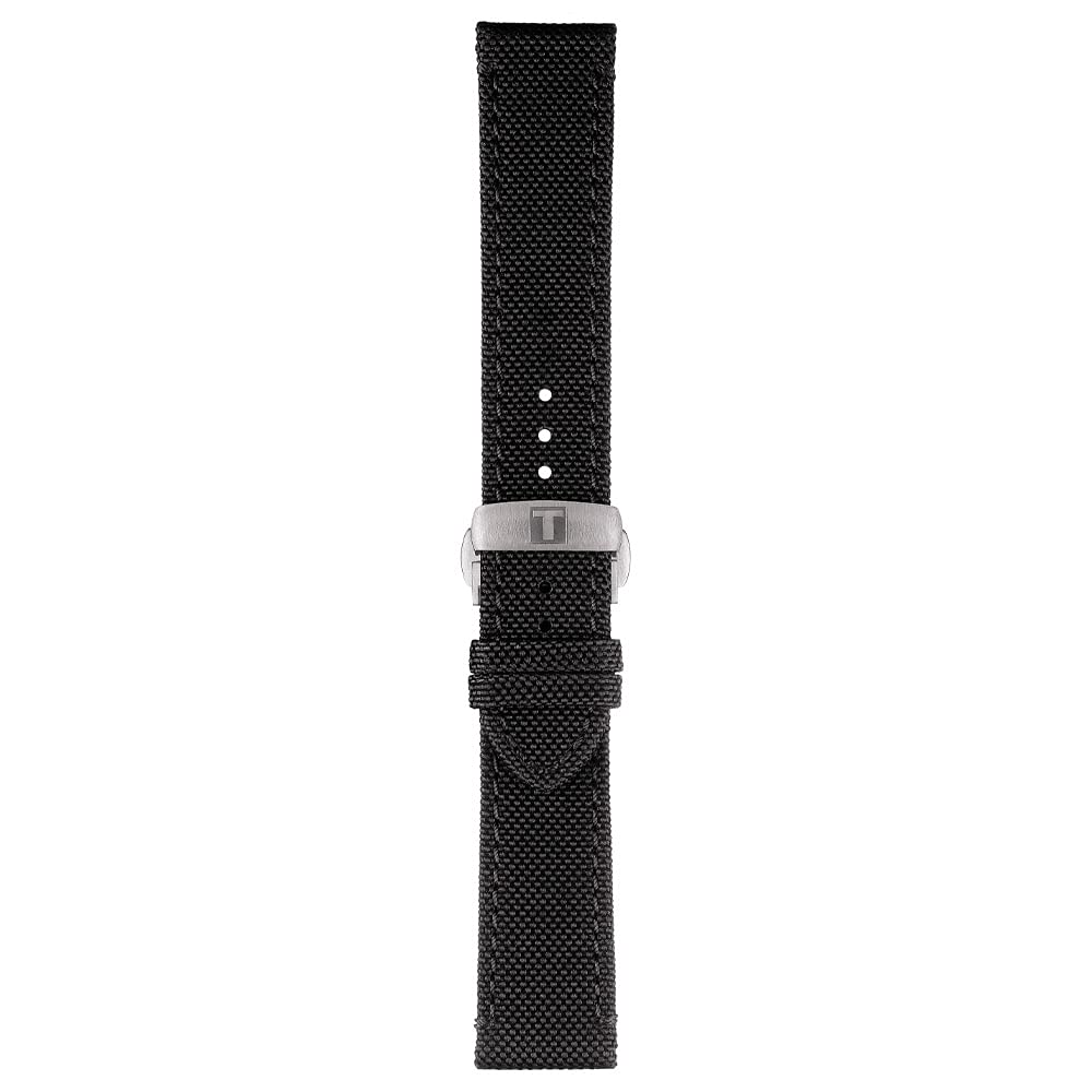 Tissot T852043157 21mm Anthracite NATO Watch Strap - Durable Replacement Band for Tissot Watches | Perfect for Outdoor, Military & Casual Wear
