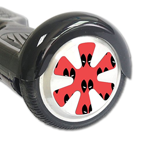 MightySkins Protective Vinyl Wrap Skin for Balance Board, Scooter Wheels - Custom Dead Eyes Pool Design - Waterproof & Durable Decal Sticker for Outdoor Sports & Skateboarding