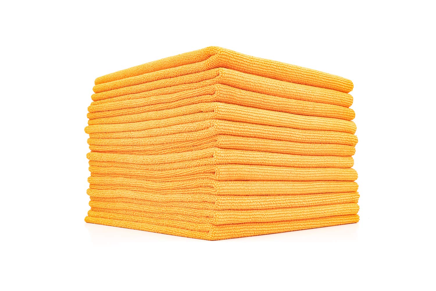 The Rag Company - Edgeless Pearl 16x16 Inch Microfiber Detailing Towels (12-Pack) - 320 GSM Ultra Soft Scratch-Free Car Cleaning Cloths for Ceramic Coating, Wax & Sealant Removal - Perfect for Auto Detailing, Glass Cleaning & Paint Correction