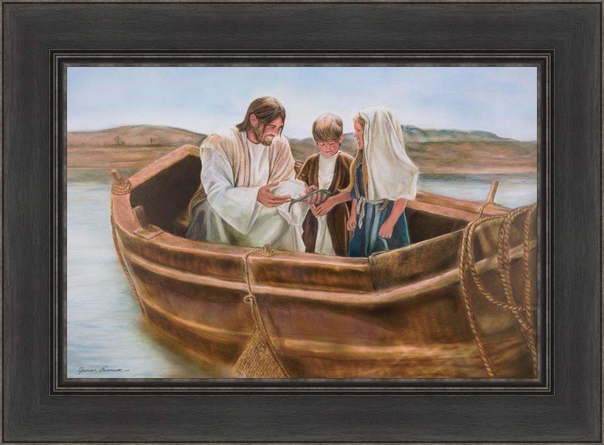 Little Fishers of Men - Christian Kids Fishing Game Set for Sunday School & Family Bible Study Activities