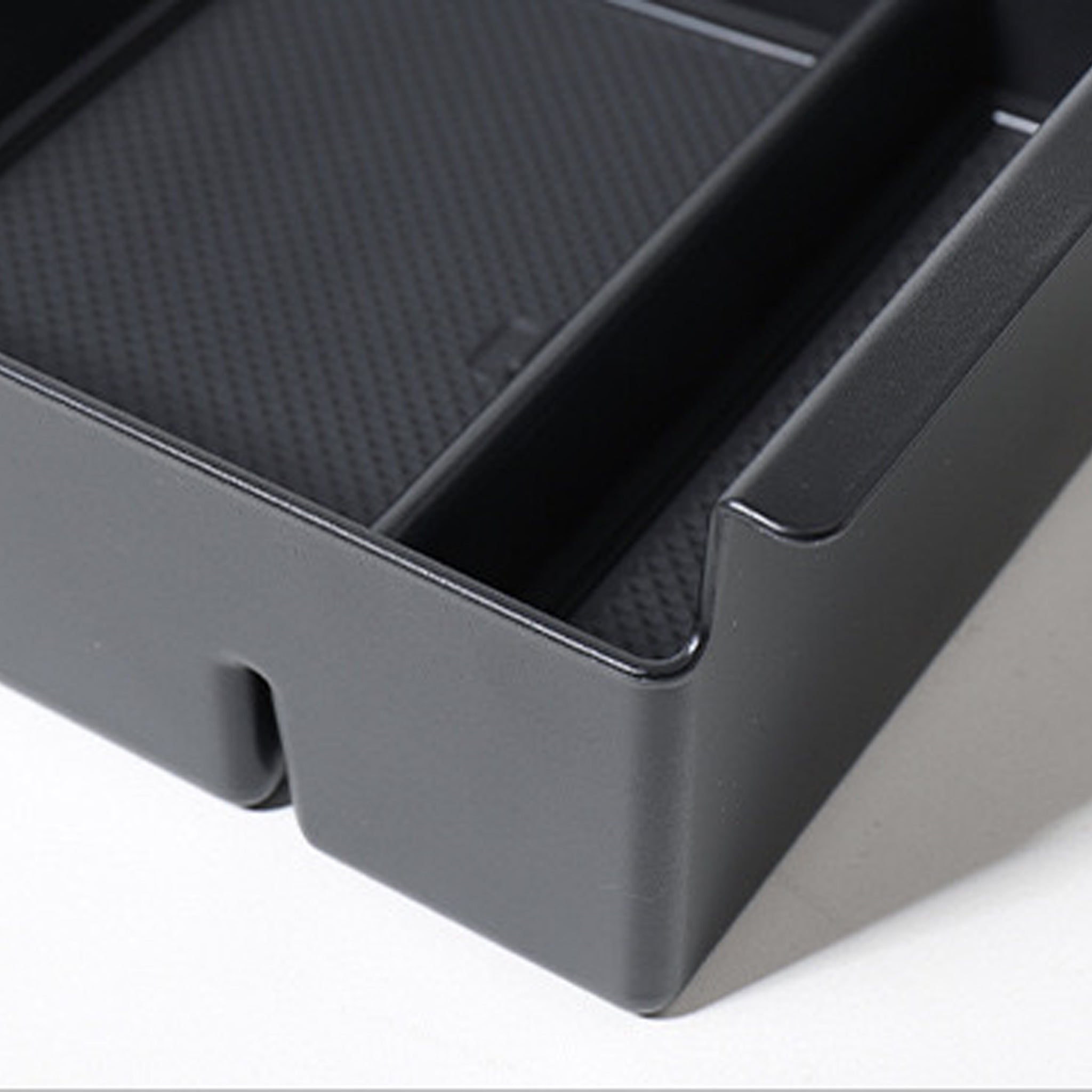 Tesla Model S & X Center Console Armrest Storage Organizer (2021+) - Premium Interior Accessory for Car Organization & Phone Charging Storage