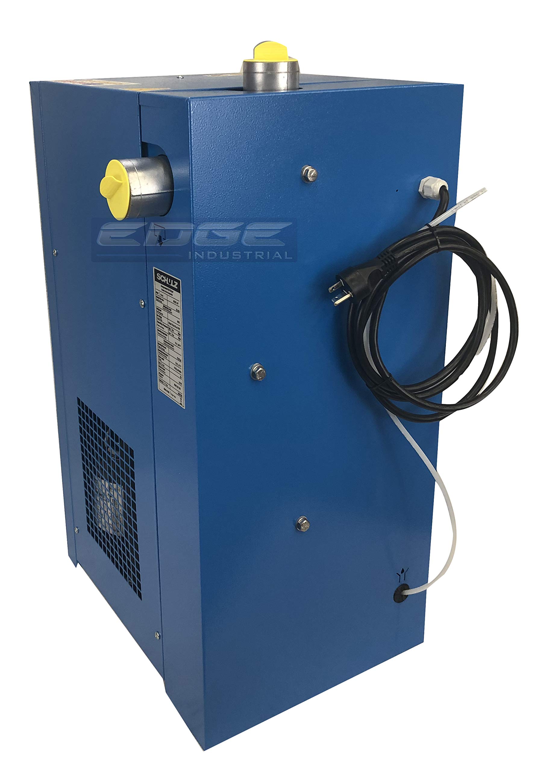 Schulz 125 CFM 20HP Refrigerated Air Dryer for Air Compressor | Industrial Water Separator Included | Silent Operation | Blue | Ideal for Automotive Shops, Manufacturing & HVAC Systems