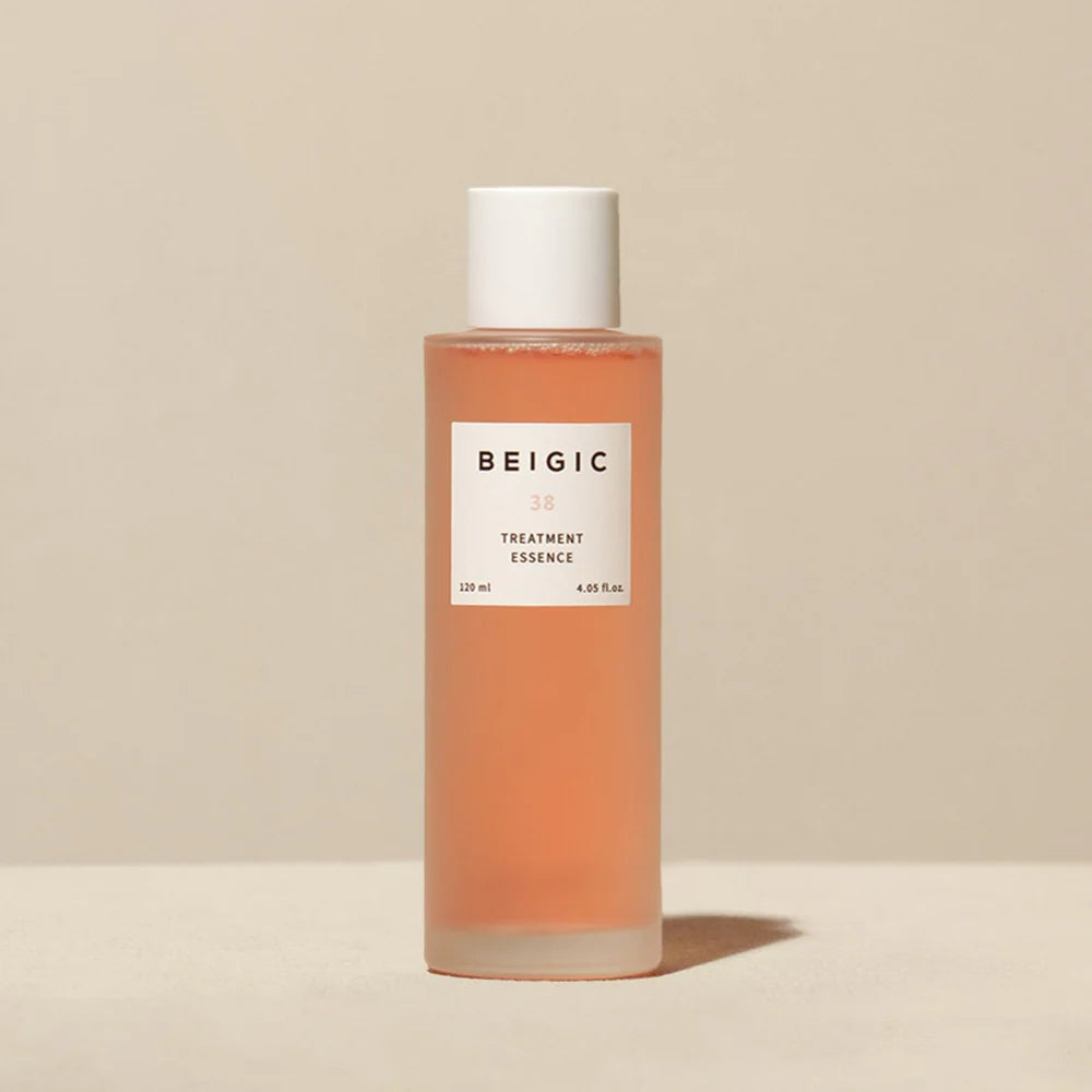 BEIGIC Treatment Essence 120ml - Hydrating Facial Toner for Glowing Skin | Korean Skincare for Dry, Sensitive & Acne-Prone Skin | Daily Moisturizing & Brightening Routine