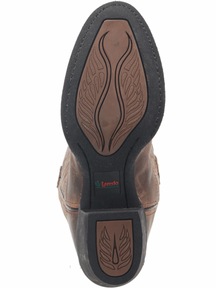 Laredo 51112 Women's MADDIE Leather Boots Tan - Stylish & Comfortable Ankle Boots for Casual Wear, Work & Outdoor Activities