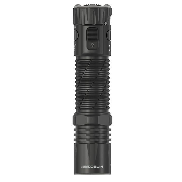 Nitecore EDC33 4000 Lumen Ultra-Bright USB-C Rechargeable Flashlight - Compact EDC Light with Long Throw & Flood Beam for Camping, Hiking, Emergency & Outdoor Adventures