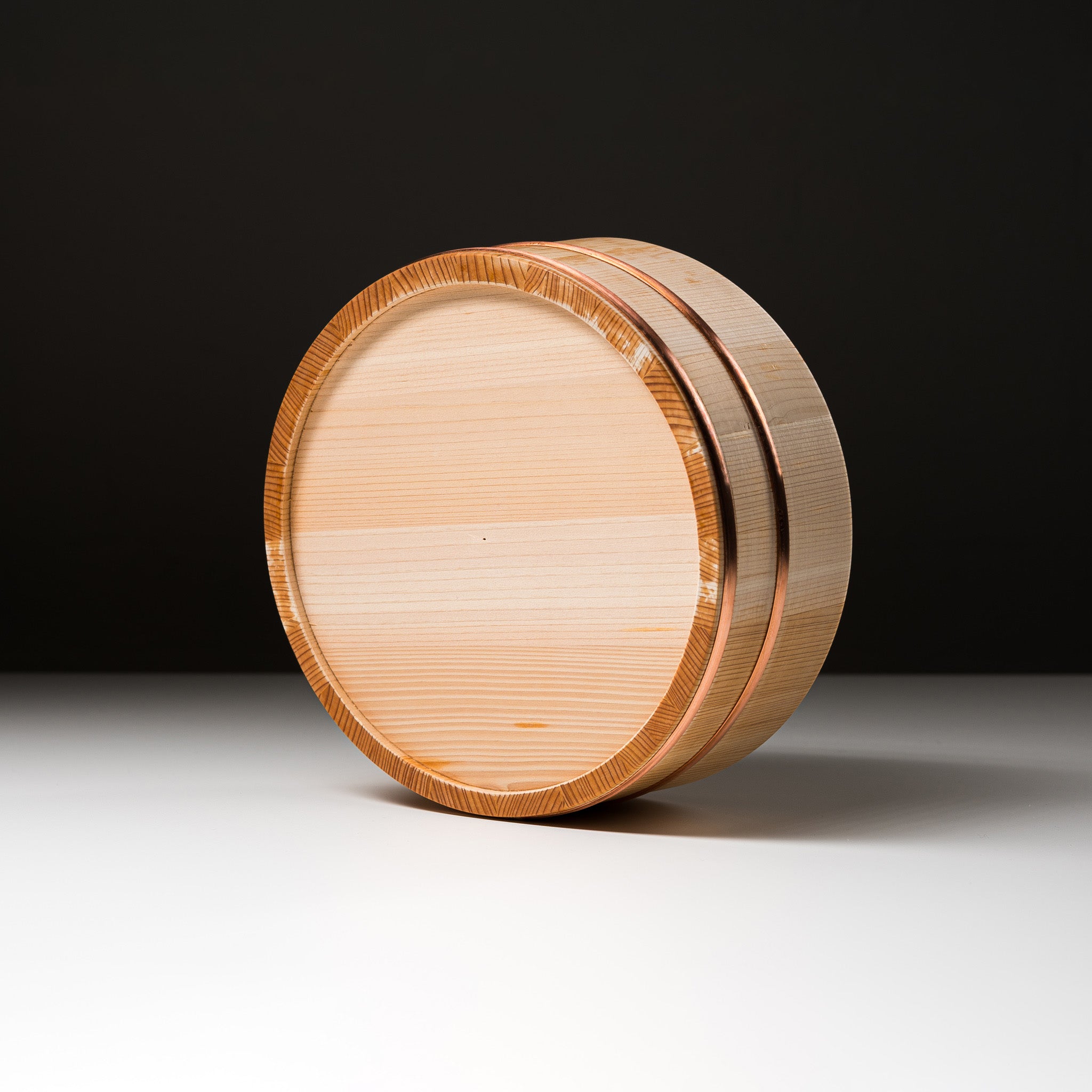 Premium Japanese Sawara Wooden Wash Bowl - Traditional Bath Bucket for Spa, Bathroom & Zen Relaxation | Perfect for Hot Water Soaking, Foot Bath & Home Decor