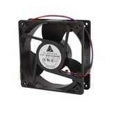 Delta EFB1324HHE 127mm x 127mm x 38mm 24V DC Cooling Fan with 3-Pin Connector - High Airflow for PC, Server, Cabinet & Electronics Cooling
