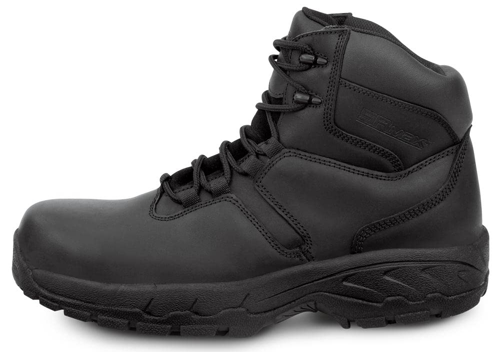SR Max Denali Women's Black Composite Toe EH Rated Waterproof Non-Metallic Slip Resistant Work Hiking Boots - Perfect for Construction, Landscaping & Outdoor Work