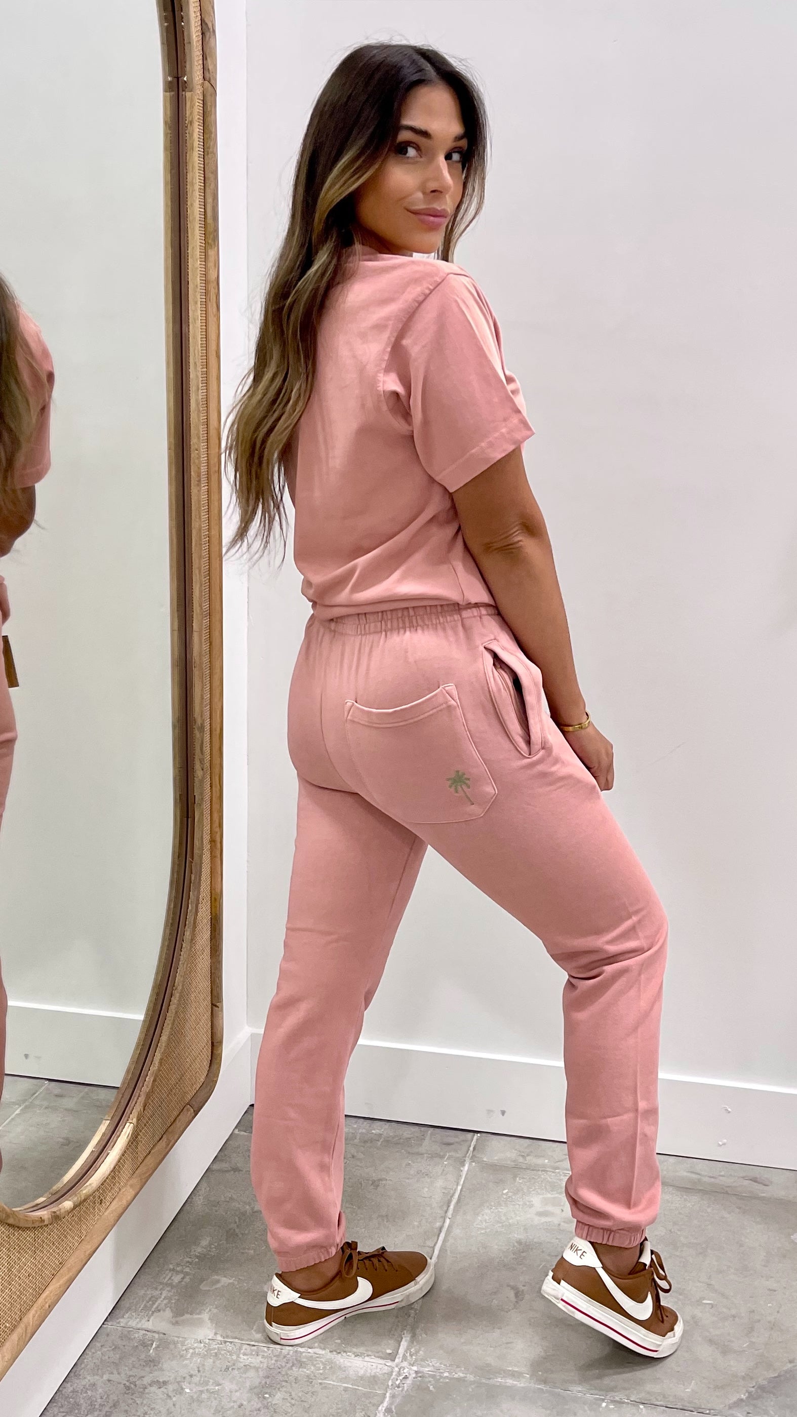 Premium Joggers for Men - Soft & Comfortable Casual Pants in Salmon Pink | Ideal for Lounge, Gym & Outdoor Activities - CasaMiami