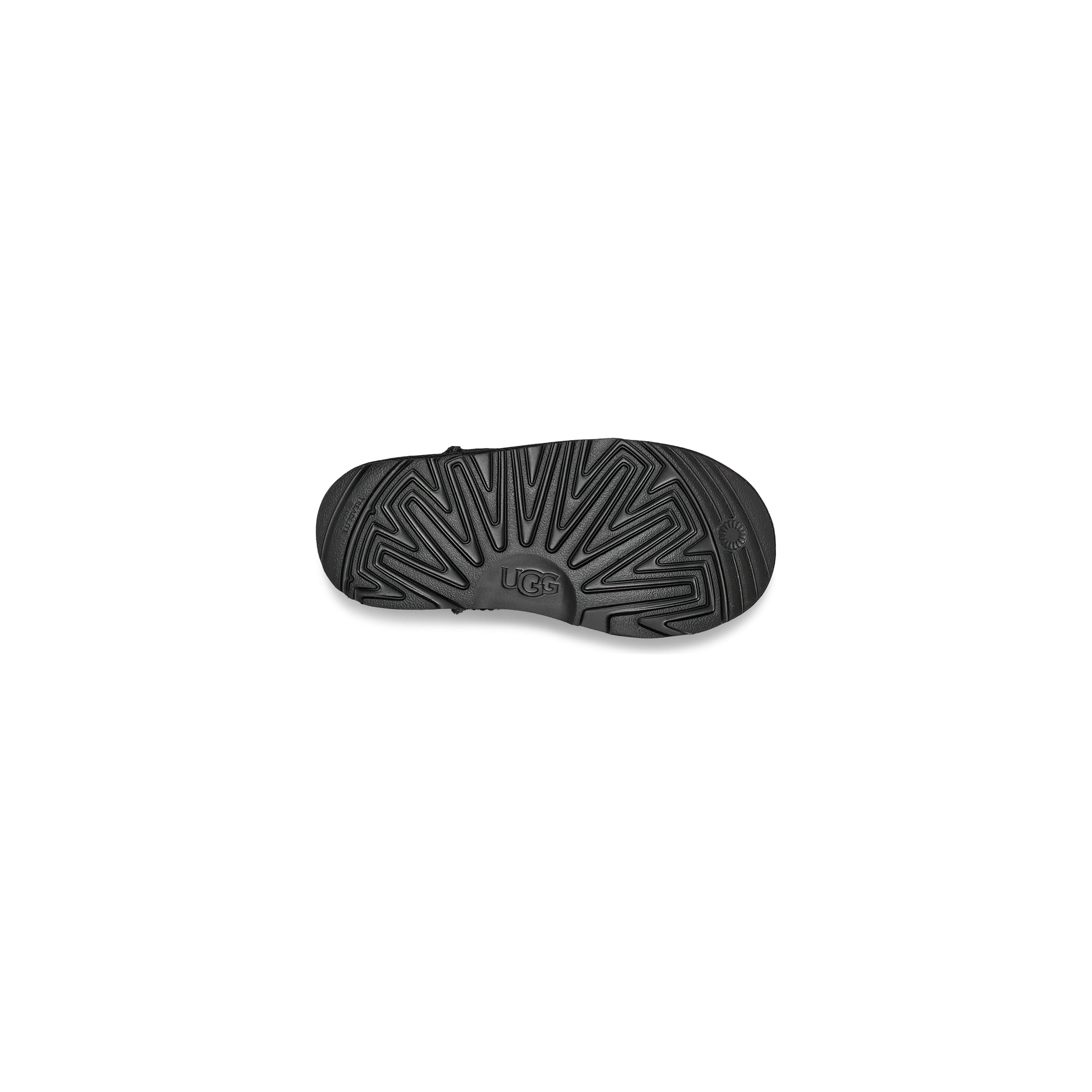 UGG Kids' Classic Ultra Mini Boots in Black - Warm & Comfortable Winter Boots for Girls & Boys - Perfect for School, Play & Snow Days