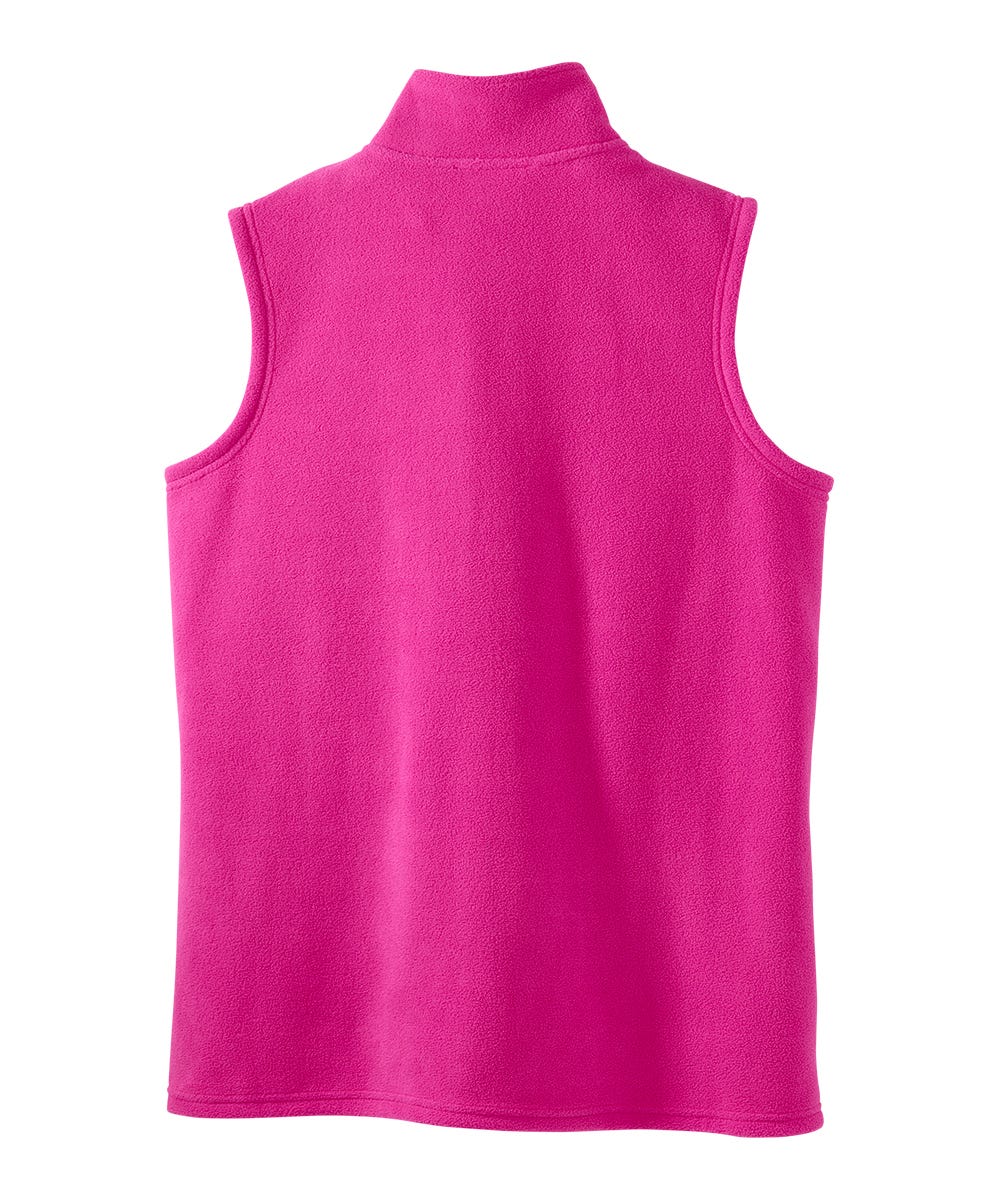 Women's Fleece Vest - Lightweight Warm Layering for Outdoor Hiking, Camping & Casual Wear | Soft Comfortable Basic Pullover Vest for Women