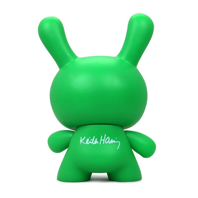 Keith Haring Masterpiece #1 Three Eyed Face 8 Dunny by Kidrobot - Limited Edition Art Toy for Collectors, Home Decor & Pop Culture Enthusiasts