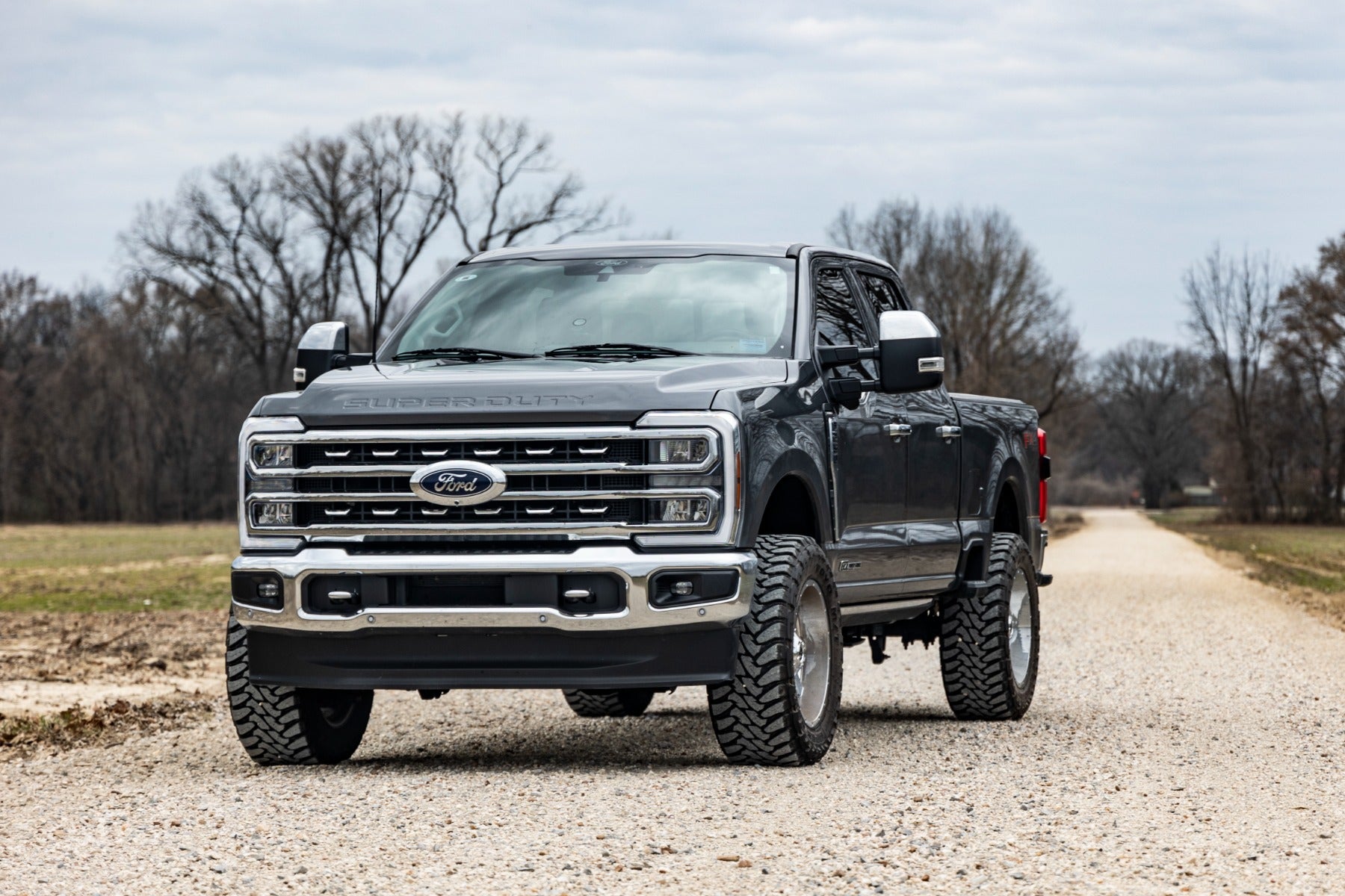 2 Inch Leveling Kit with Track Bar Bracket for Ford F-250/F-350 Super Duty (2017-2025) | Heavy-Duty Suspension Lift | Off-Road & Towing Upgrade | Model 51017